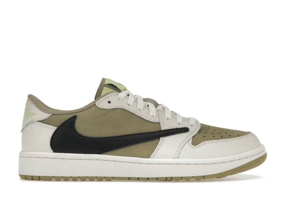 Air Jordan 1 Retro Low Golf Travis Scott Neutral Olive